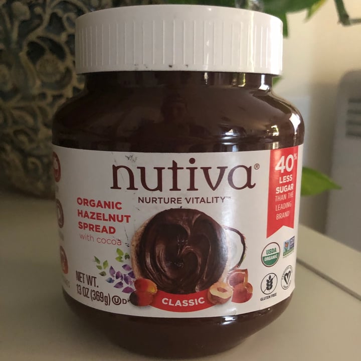 photo of Nutiva Classic Organic Hazelnut Spread shared by @clarendiee on  28 Aug 2020 - review