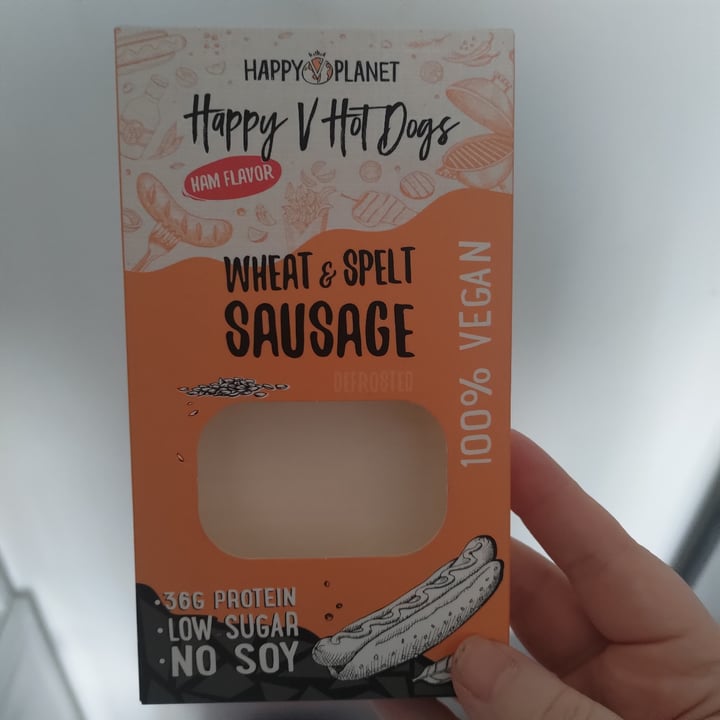 photo of Happy V Planet Sausage wheat & spelt shared by @luluvicy on  03 Jun 2022 - review