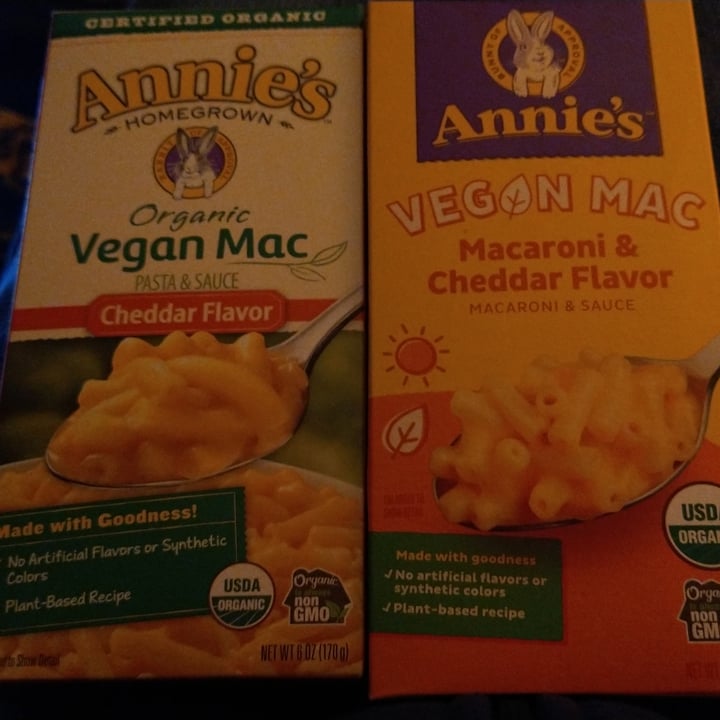 photo of Annie’s Annie's Vegan Macaroni shared by @brianpyz on  20 Dec 2021 - review