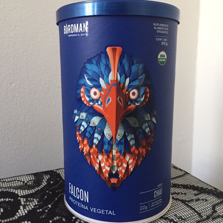 photo of Birdman Falcon Proteína Vegetal sabor Chai shared by @zullybee on  10 Oct 2021 - review