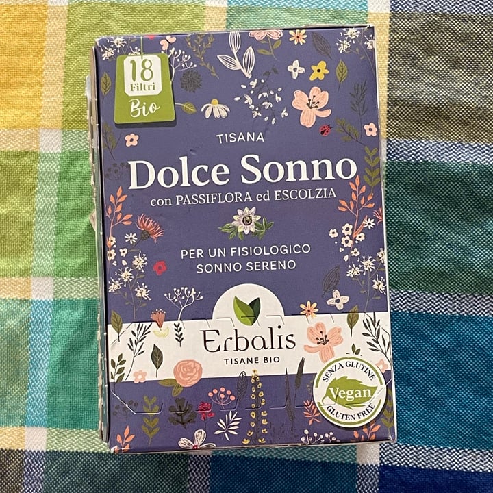 photo of Erbalis tisane bio Dolce sonno shared by @saravegana17 on  09 Feb 2022 - review