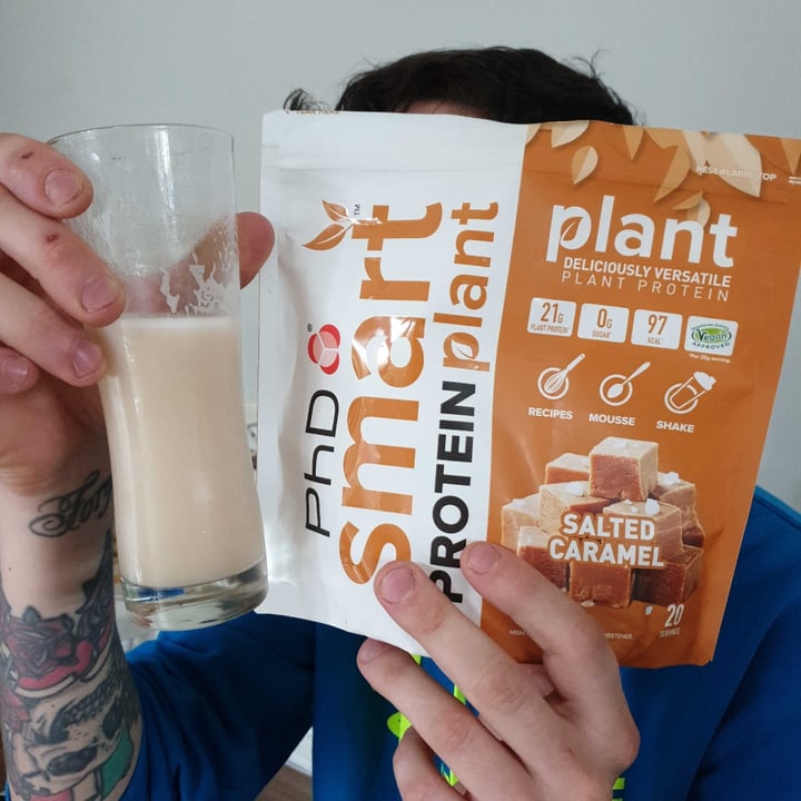 photo of PhD smart Salted Caramel Plant Protein shared by @mrboyle on  08 Jan 2021 - review