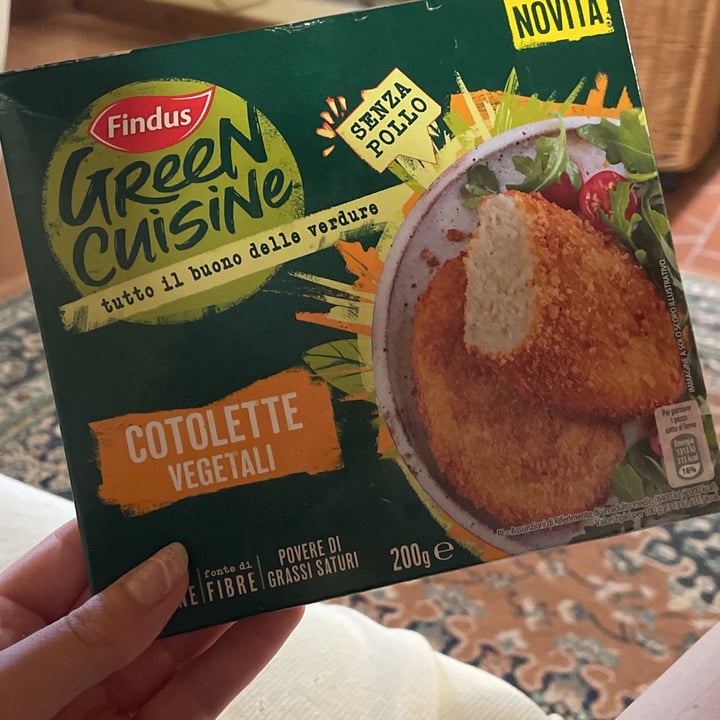 photo of Green Cuisine Cotolette Vegetali shared by @laurasorbi999 on  14 Jun 2022 - review