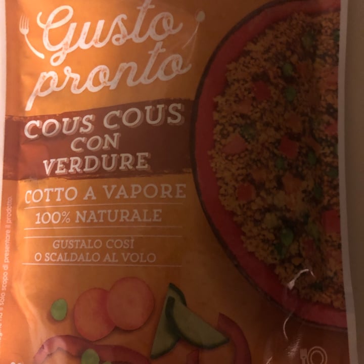 review photo of Gusto pronto Cous cous con verdure shared by @ildegarde on 07 Dec 2021 - review