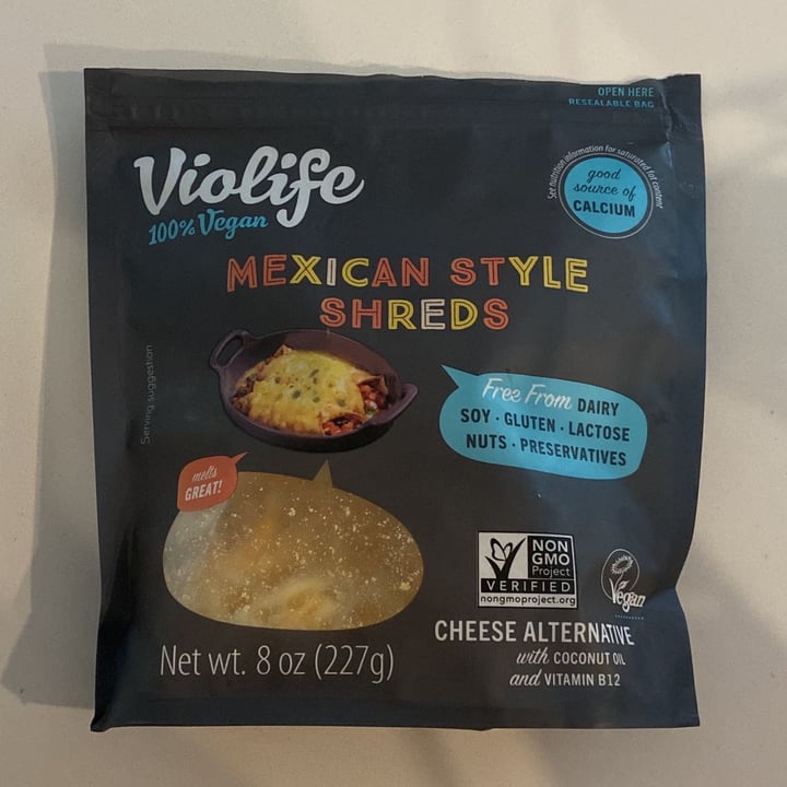 photo of Violife Mexican Style Shreds shared by @nethreezy on  11 Sep 2022 - review