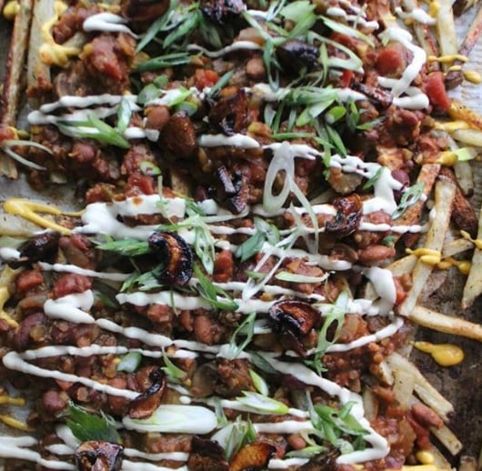 photo of Root to Rise Kitchen Vegan Chili Cheese Fries shared by @dmccloskey on  04 Apr 2018 - review