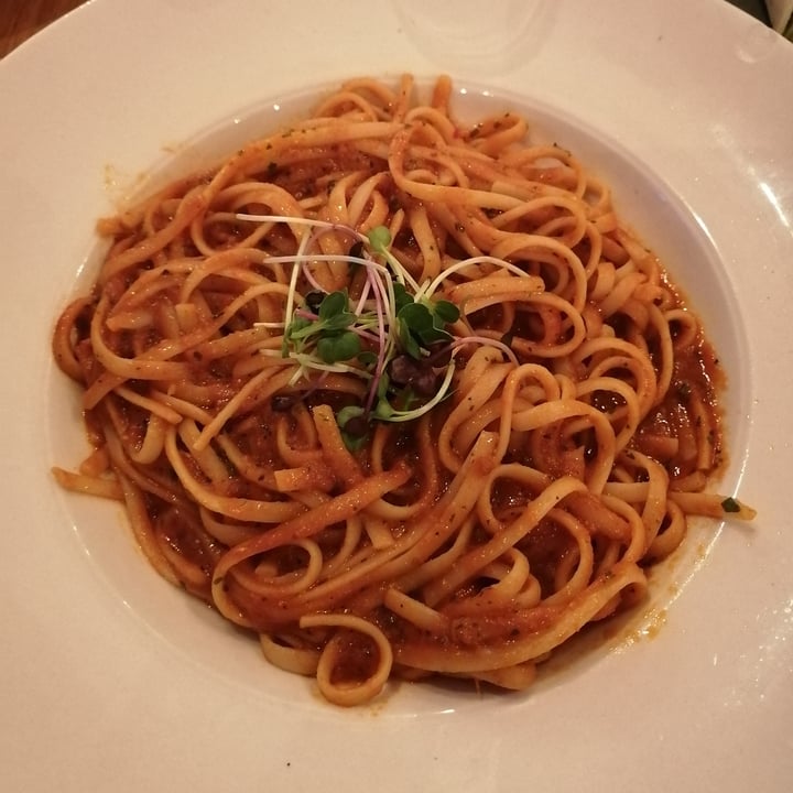review photo of Oscar's at Lillies Quarter Arrabiata pasta shared by @swanepoelc on 28 Mar 2021 - review