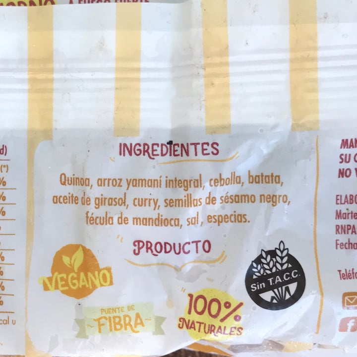 photo of Nutree Medallones de Quinoa sabor Indian con Batata y Curry shared by @martinag on  04 Aug 2021 - review