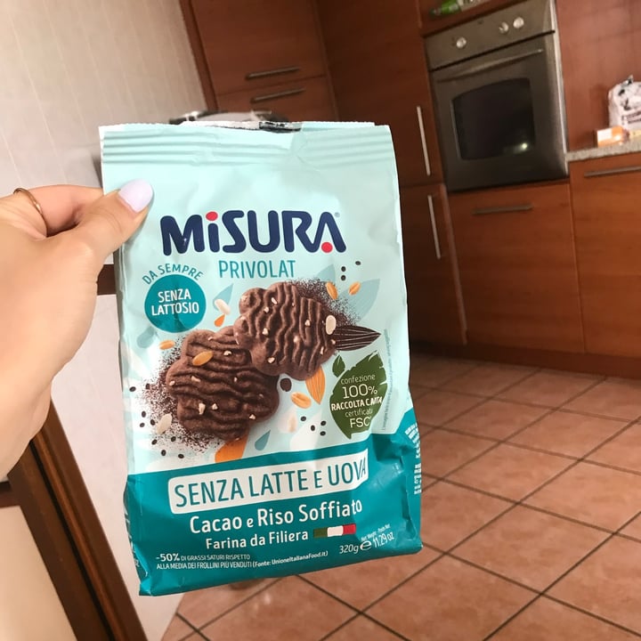 photo of Misura Biscotti con cacao e riso soffiato - Privolat shared by @asji on  14 Jun 2022 - review