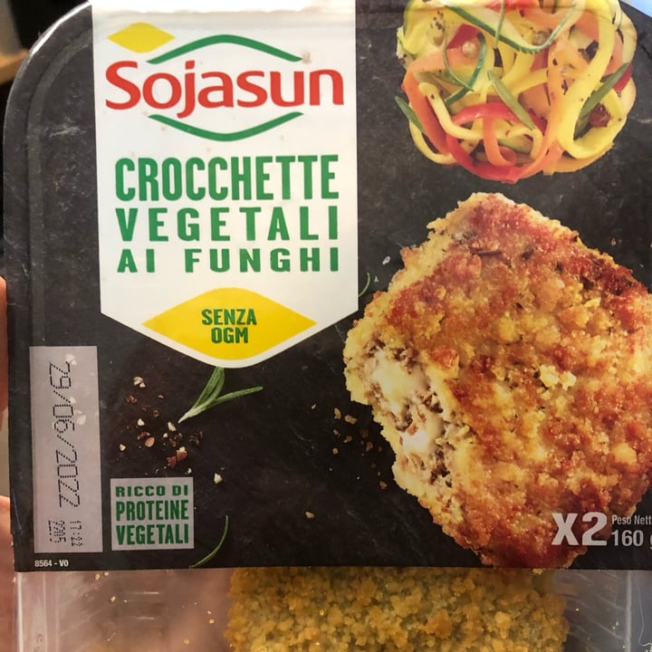 photo of Sojasun Cotolette ai funghi shared by @irenecarrubbavegchef on  20 Jun 2022 - review