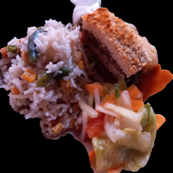 review photo of Woolworths Food Layered Chicken-style Stack shared by @nicole963 on 01 Apr 2022 - review