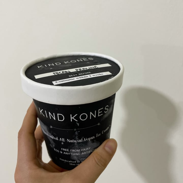 review photo of Kind Kones Pecan Praline shared by @plantingggg on 28 Oct 2021 - review