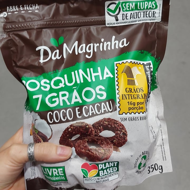 photo of Da Magrinha Rosquinha Coco e Cacau shared by @yarabastos on  04 Aug 2022 - review