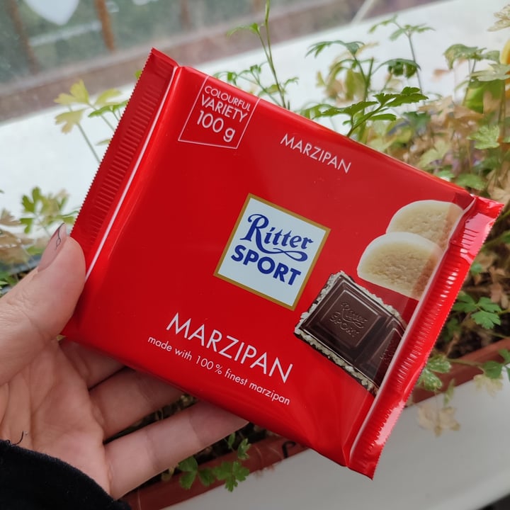 photo of Ritter Sport Marzipan shared by @flouredfingers on  18 Nov 2021 - review