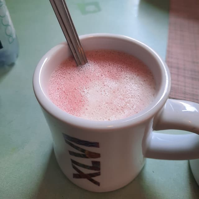Foto del piatto “Beetroot Latte”