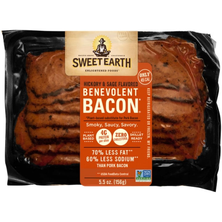 photo of Sweet Earth Benevolent Bacon Hickory & Sage Smoked Seitan Bacon shared by @makeworldvegan on  15 Oct 2022 - review