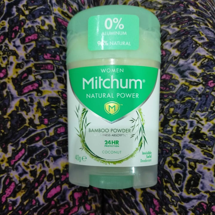 photo of Mitchum Bamboo Powder Deodorant shared by @joyfulvegan on  29 Jan 2022 - review
