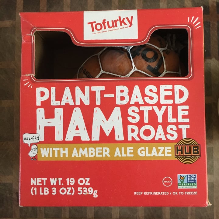 review photo of Tofurky Plant-Based Ham Style Roast with Amber Ale Glaze shared by @heartwoodhaven on 30 Apr 2020 - review