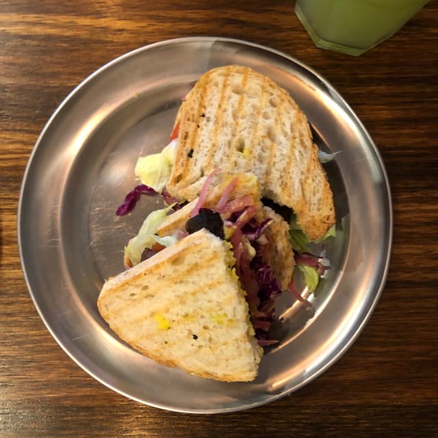 菜肴“Sandwich de Girgolas”的照片