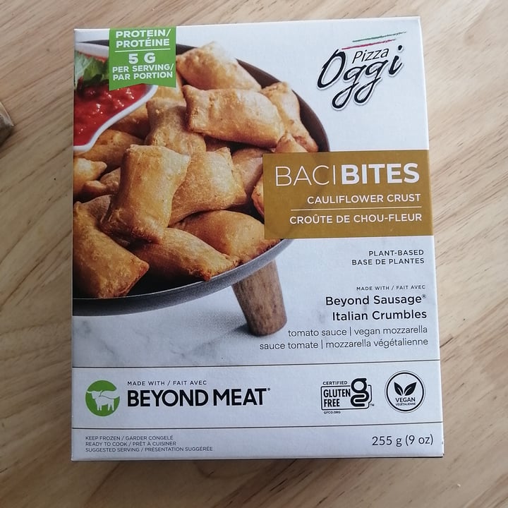 photo of Oggi Foods Baci Bites - Beyond Meat Appetizers shared by @verosfiction on  28 Jun 2022 - review