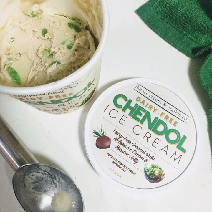 photo of The Ice Cream & Cookie Co Dairy-free Chendol Ice Cream shared by @waisum on  04 Feb 2020 - review