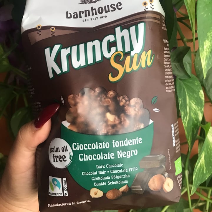 photo of Barnhouse Krunchy Sun Cioccolato Fondente Nero shared by @mariella on  11 Nov 2021 - review