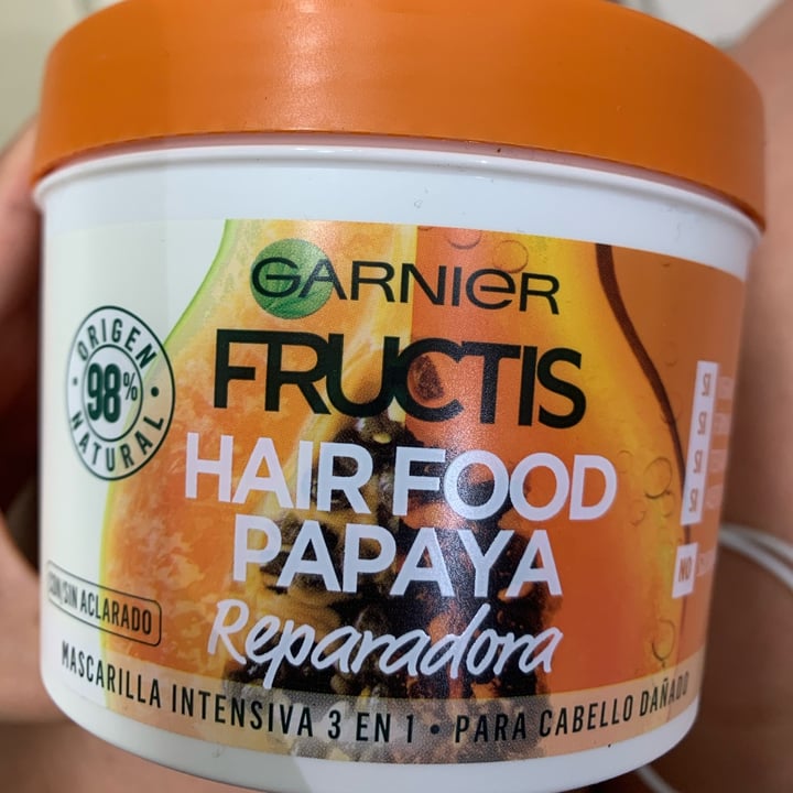 photo of Garnier mascarilla hair food papaya shared by @elyqs on  06 Jun 2022 - review