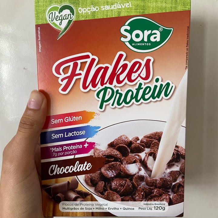 photo of Sora flakes shared by @anajuliamacedo on  05 Aug 2022 - review