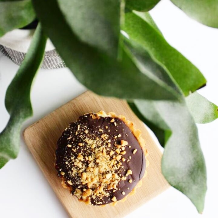photo of The Kind Kitchen - Constantia Chocolate Peanut Butter Tart shared by @thegreenveganchick on  16 May 2020 - review