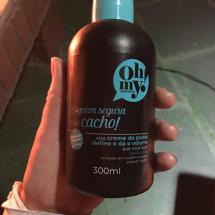 review photo of Oh my! Cosmetics Creme do poder low/no poo shared by @sarahborges on 16 Jul 2021 - review