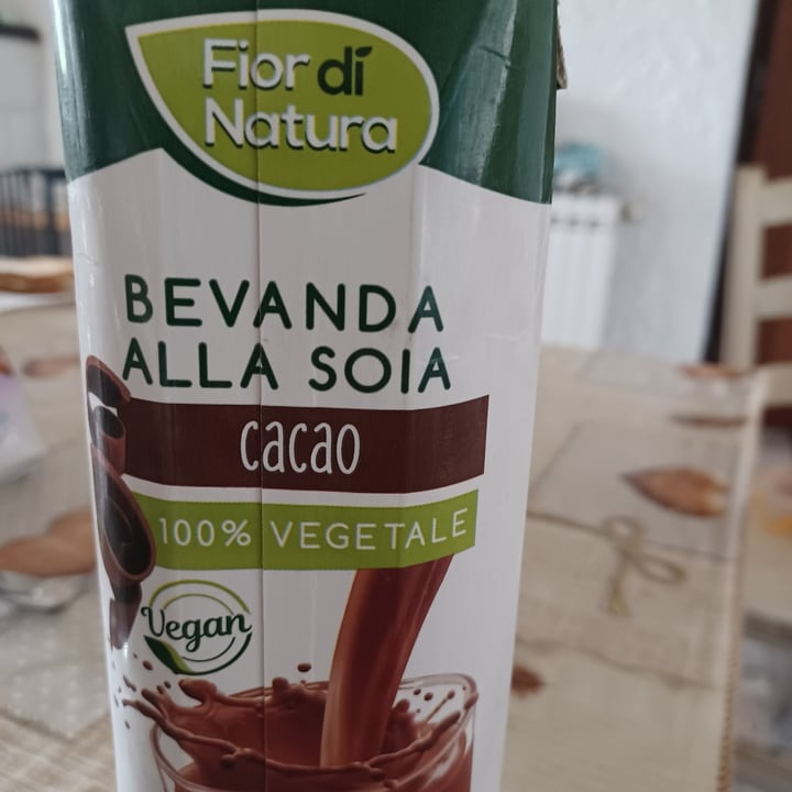 photo of Fior di Natura Bevanda Alla Soia Cacao shared by @sarettaveg on  24 Apr 2022 - review