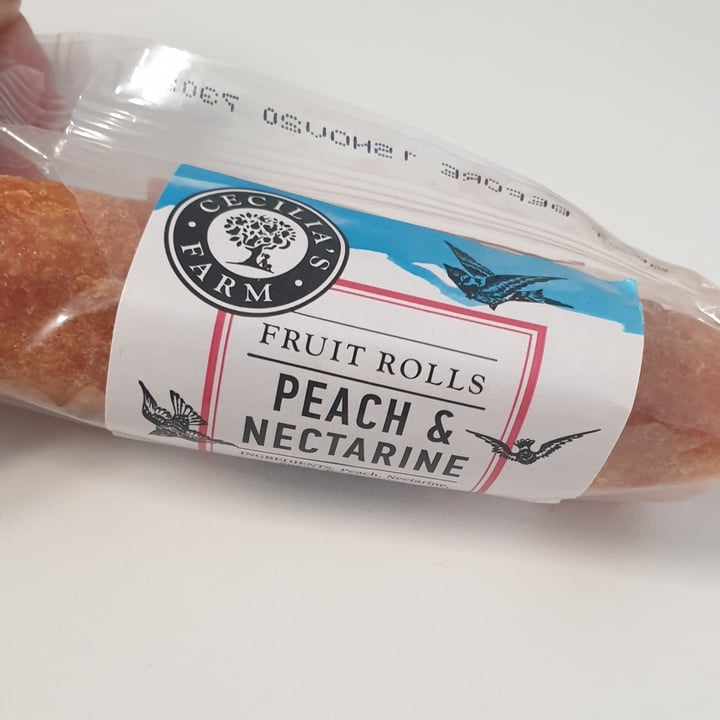 photo of Cecelia Farm Peach & Nectarine Fruit Roll shared by @jaebae on  06 Oct 2021 - review