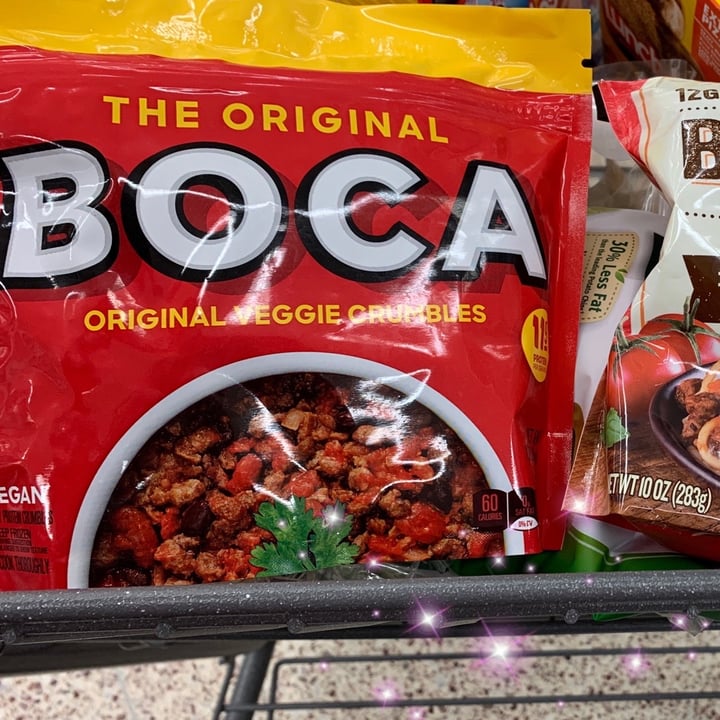photo of BOCA Original Veggie Crumbles shared by @taemochi on  31 Mar 2020 - review
