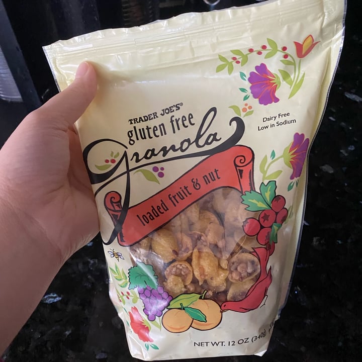 review photo of Trader Joe's Loaded Fruit & Nut Granola shared by @laurwy on 30 Jan 2022 - review