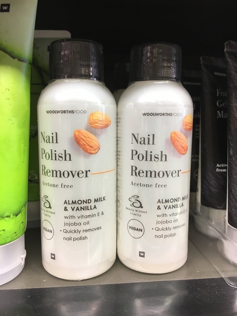 Woolworths Nail Polish Remover Review abillion