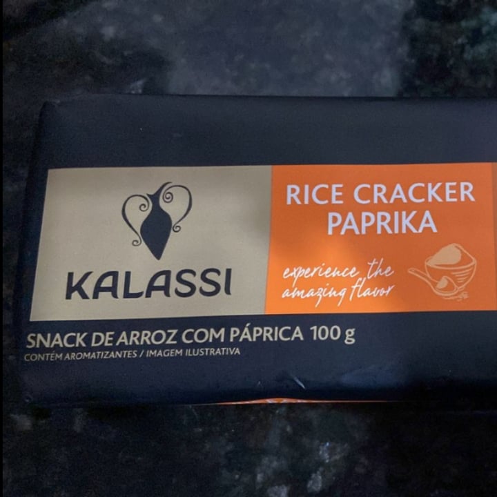 photo of Kalassi Rice Cracker Paprika shared by @bibis on  21 Sep 2022 - review
