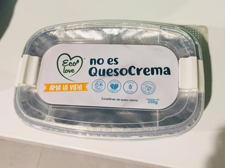 photo of Ecolove No Es Queso Crema shared by @maurizio on  15 Dec 2019 - review
