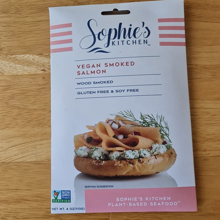 review photo of Sophie's Kitchen Vegan Smoked Salmon shared by @thebeast on 22 Oct 2021 - review