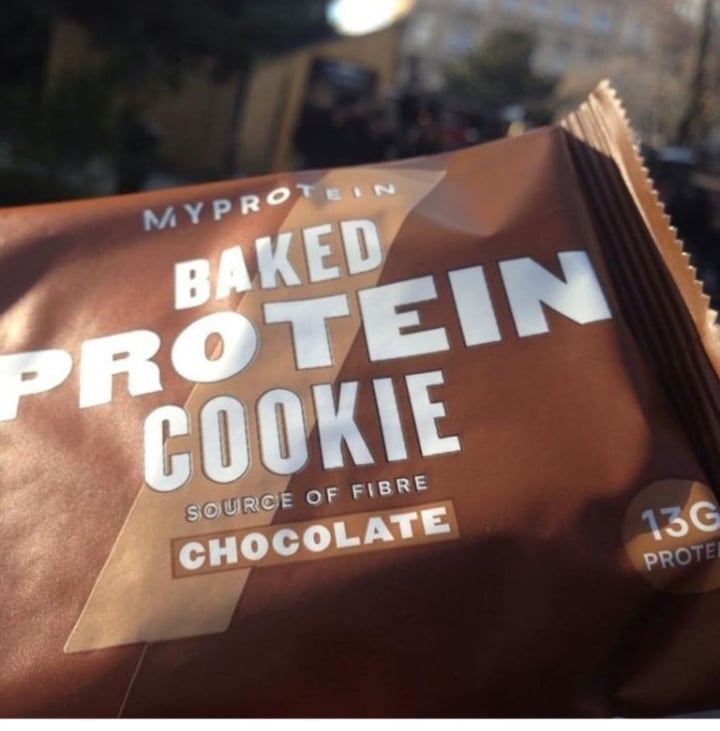 photo of MyProtein Baked Protein Cookie shared by @veganfoodcroatia on  18 Dec 2019 - review
