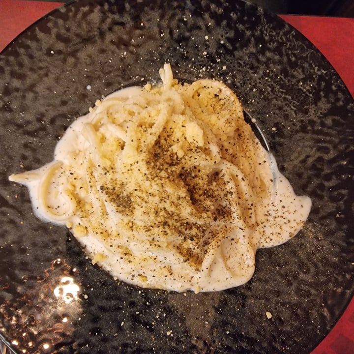review photo of Rifugio Romano Cacio e pepe vegan shared by @maryvegandpassions on 03 Jul 2022 - review