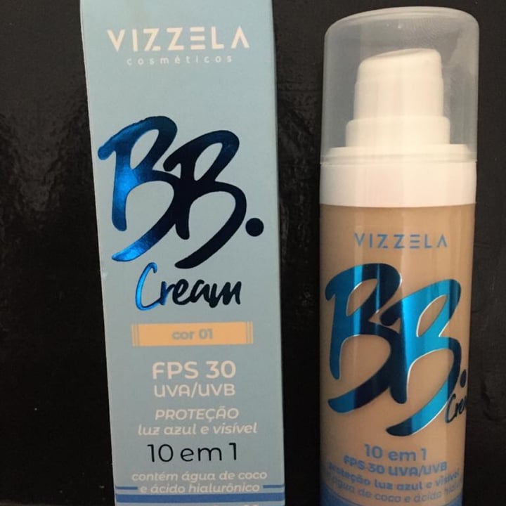 photo of Vizzela Cosméticos BB Cream shared by @maynutriveg on  09 Jul 2021 - review