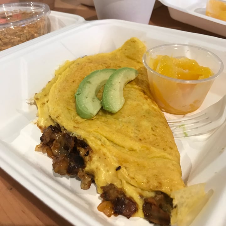 review photo of The Little Kitchen Omelette shared by @rachelsveganlife on 20 Feb 2022 - review