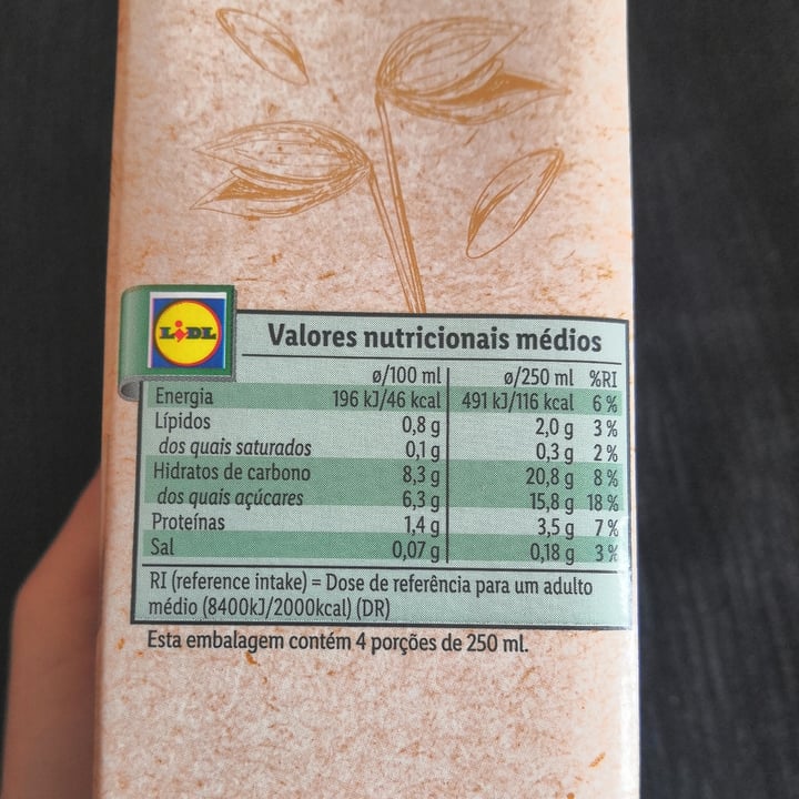 review photo of Milbona Bebida de Aveia shared by @dianac21 on 18 Dec 2020 - review