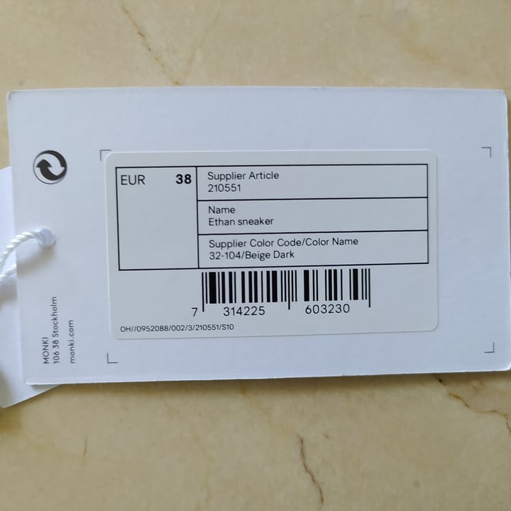 review photo of Monki Vegan Ethan Zapatillas shared by @merx on 06 May 2021 - review