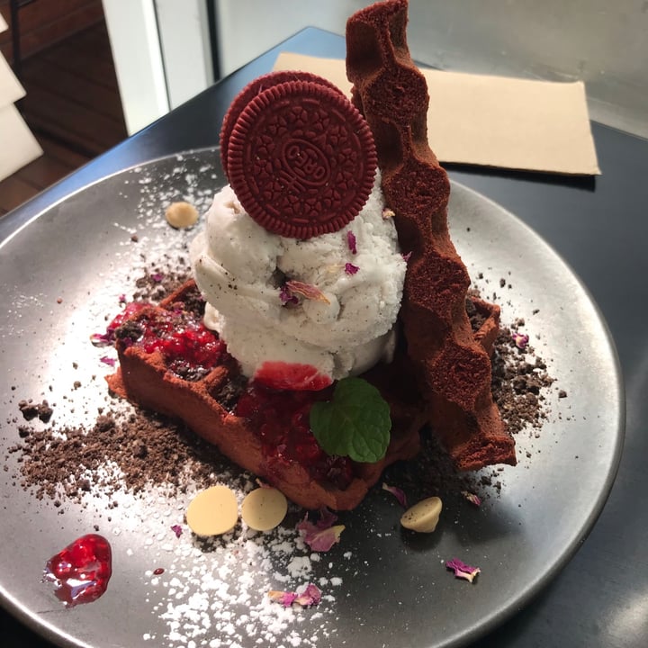 review photo of Dicki's Buckwheat waffles shared by @afroponchik on 16 Aug 2020 - review