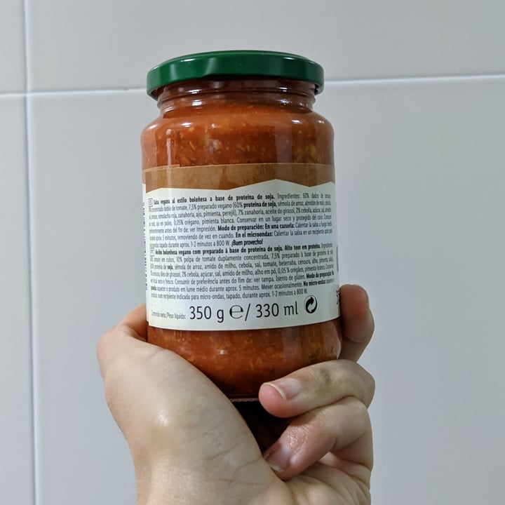 photo of Vemondo Vegan bolognese shared by @lauritavegan on  06 Mar 2022 - review