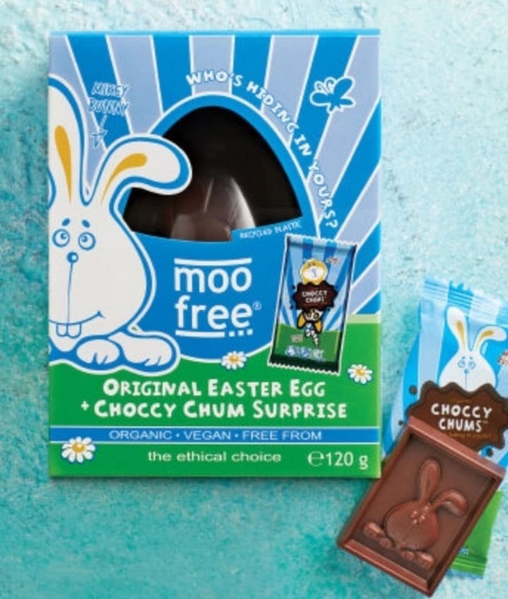 photo of Moo Free Original Easter Egg + Choccy Chum Surprise shared by @sandmandir on  25 Mar 2020 - review