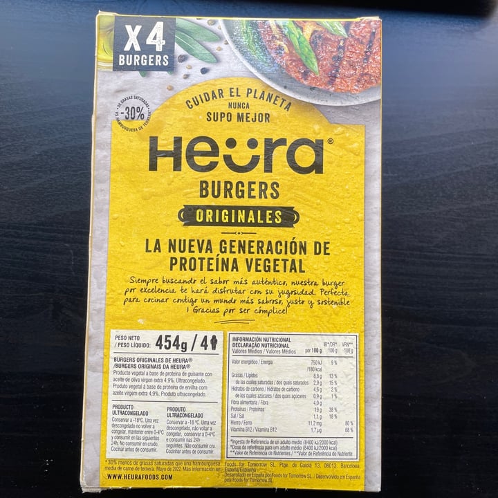 photo of Heura Burgers Original shared by @sara18 on  21 Nov 2022 - review