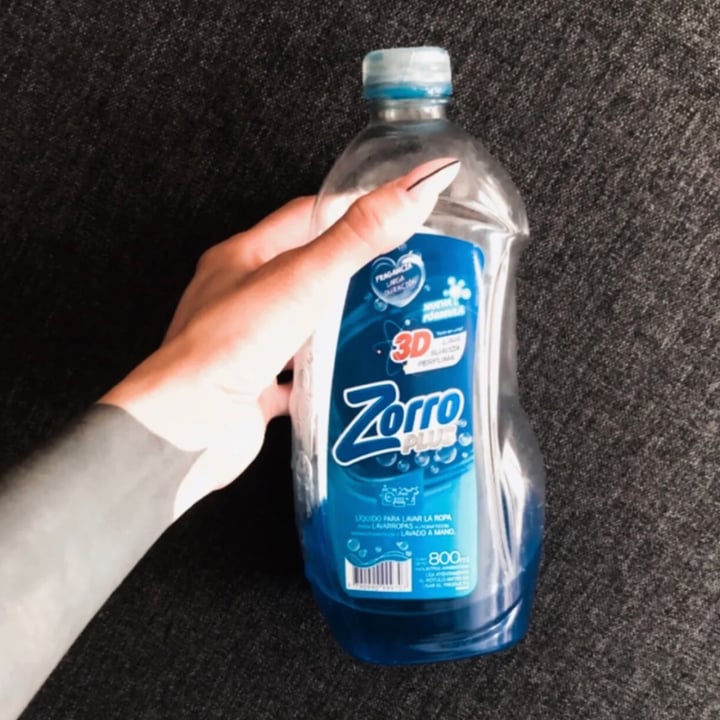 review photo of Zorro Líquido para lavar la ropa shared by @cecishelter on 26 Jul 2022 - review