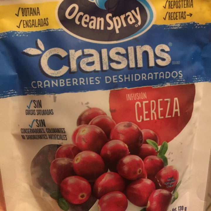 photo of Ocean Spray Craisins Dried Cranberries shared by @abrilem on  01 Jul 2021 - review
